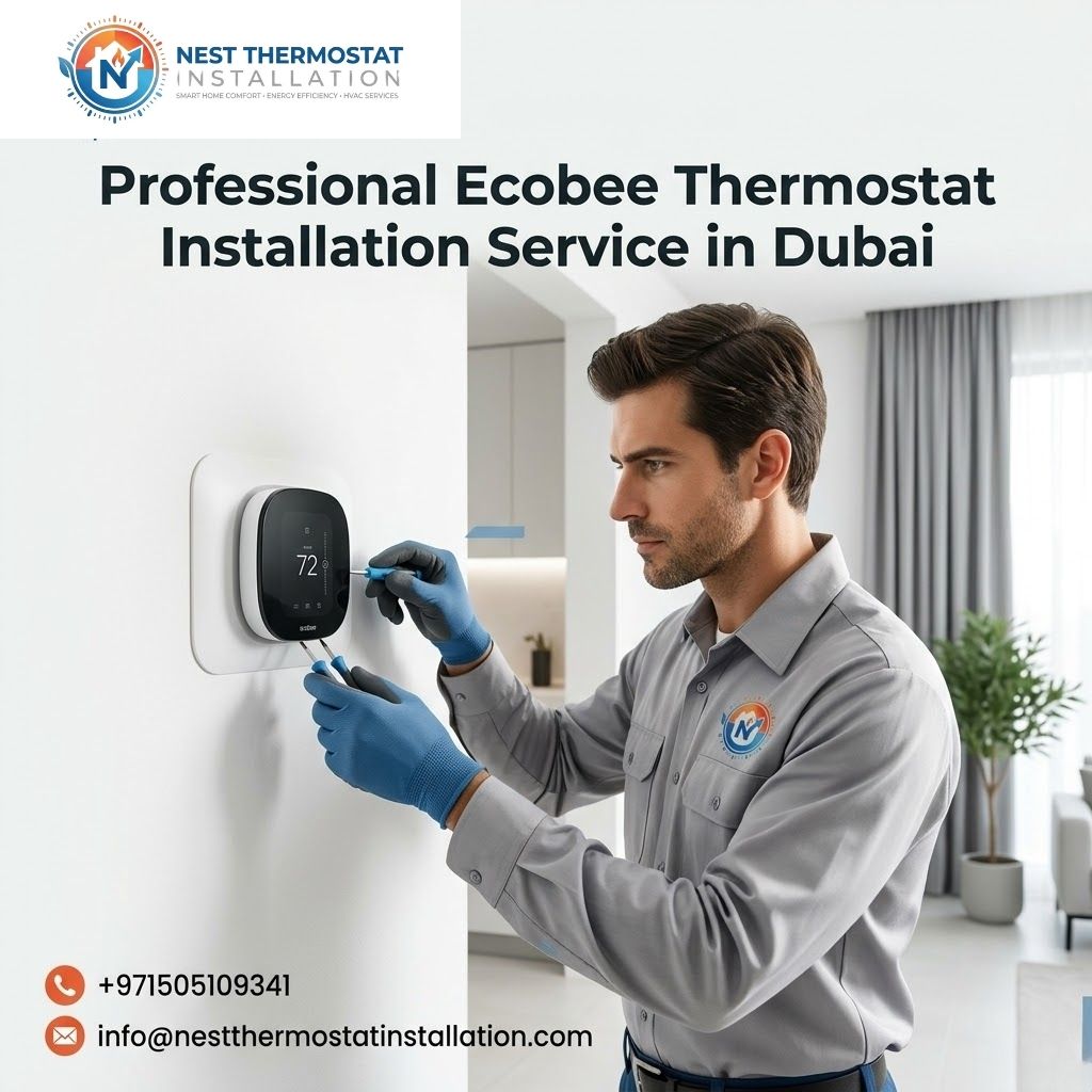 Ecobee Thermostat Installation in Dubai