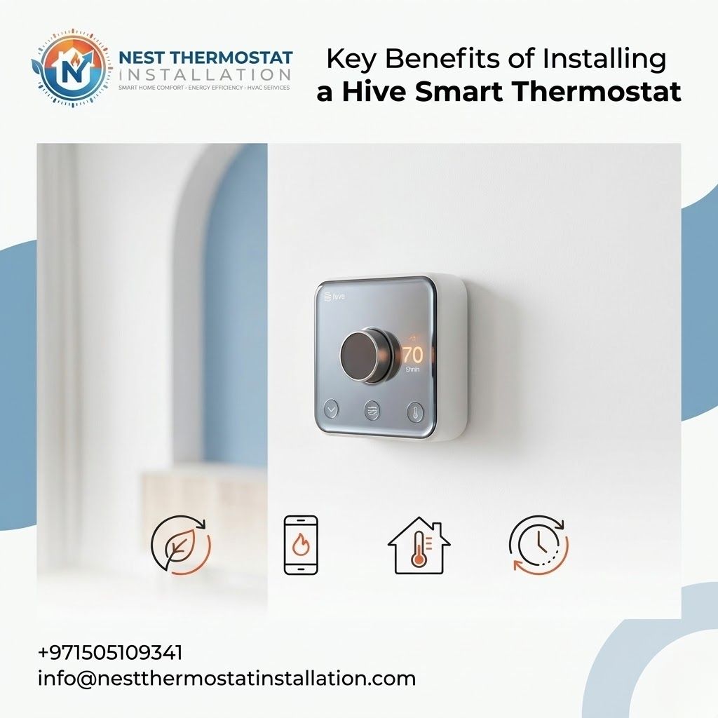 Benefits of Hive Thermostat Installation
