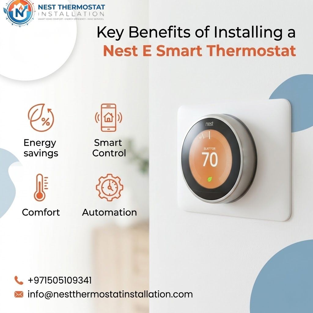 Benefits of Install Nest E Thermostat