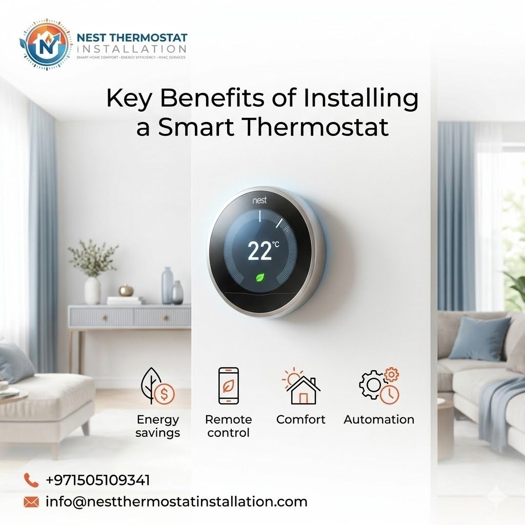 Benefits of Smart Thermostat Installation