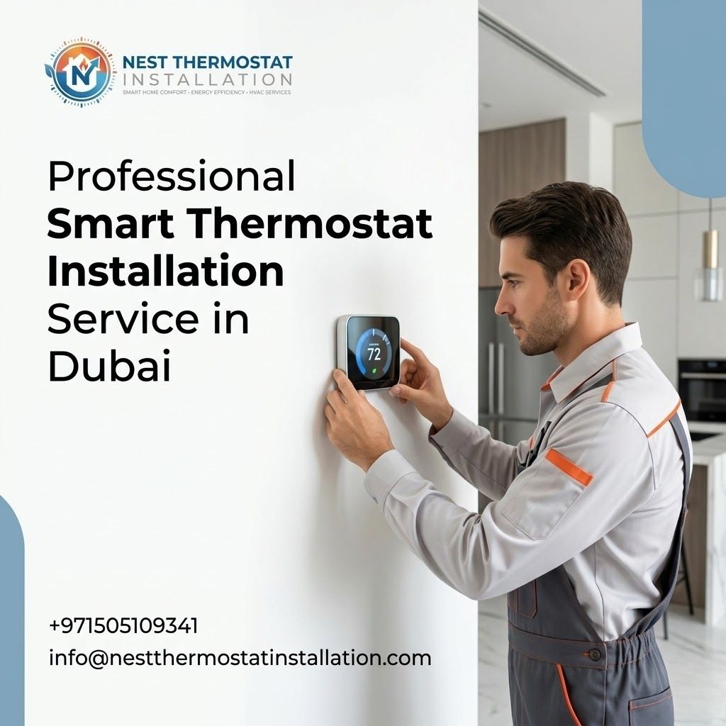 Smart Thermostat Installation in Dubai